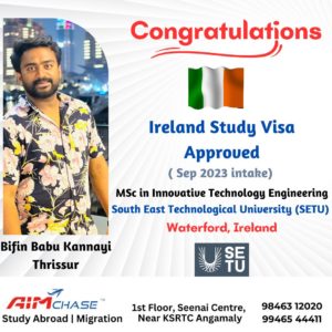 Bifin Ireland Student Visa