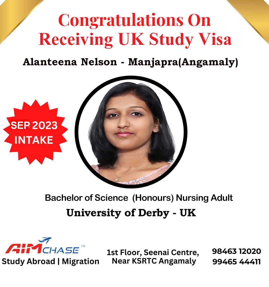 Alenteena UK Study Visa